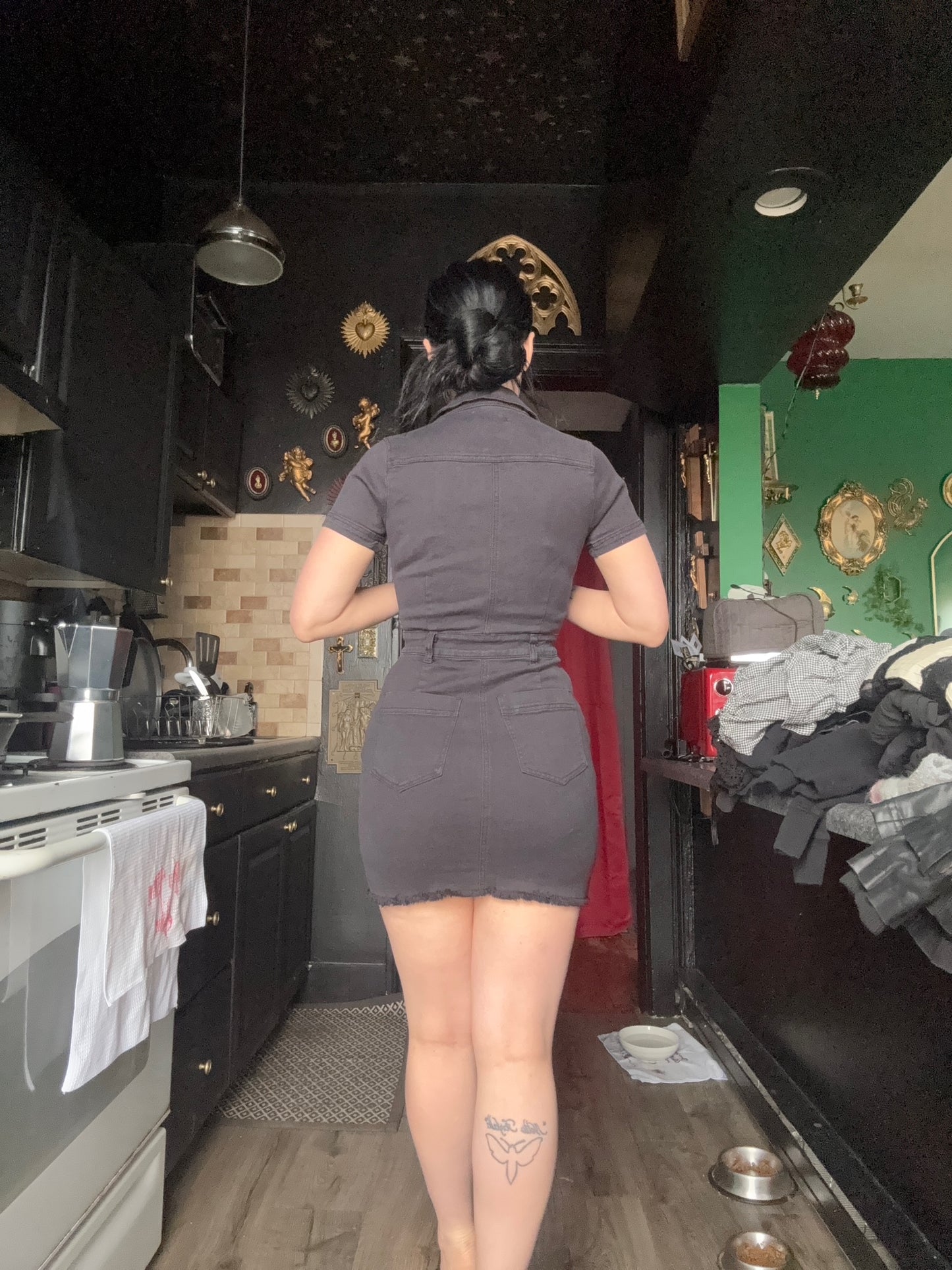 Forever-21 Denim Dress