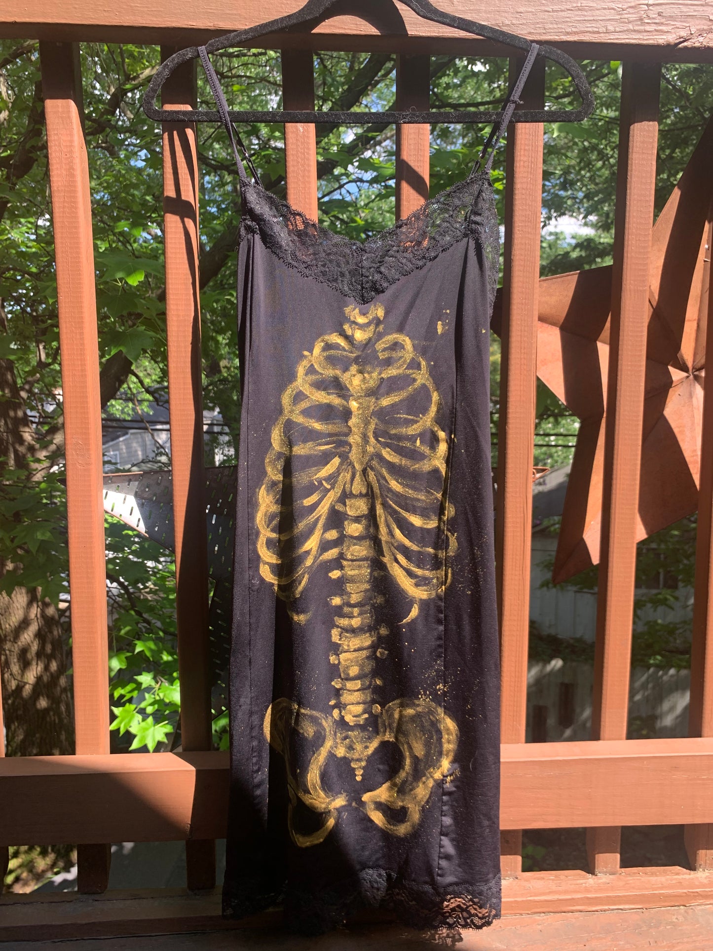 Golden Bones - Skeleton Dress