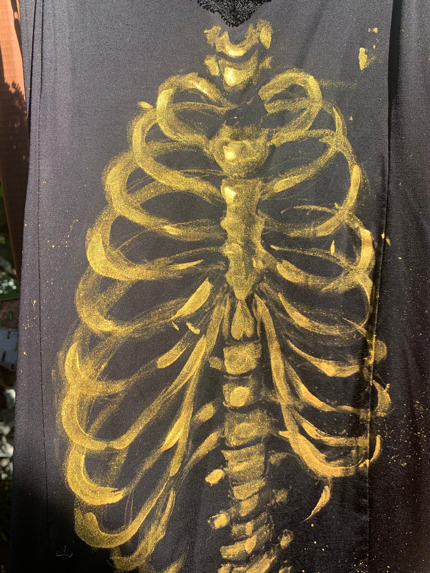 Golden Bones - Skeleton Dress