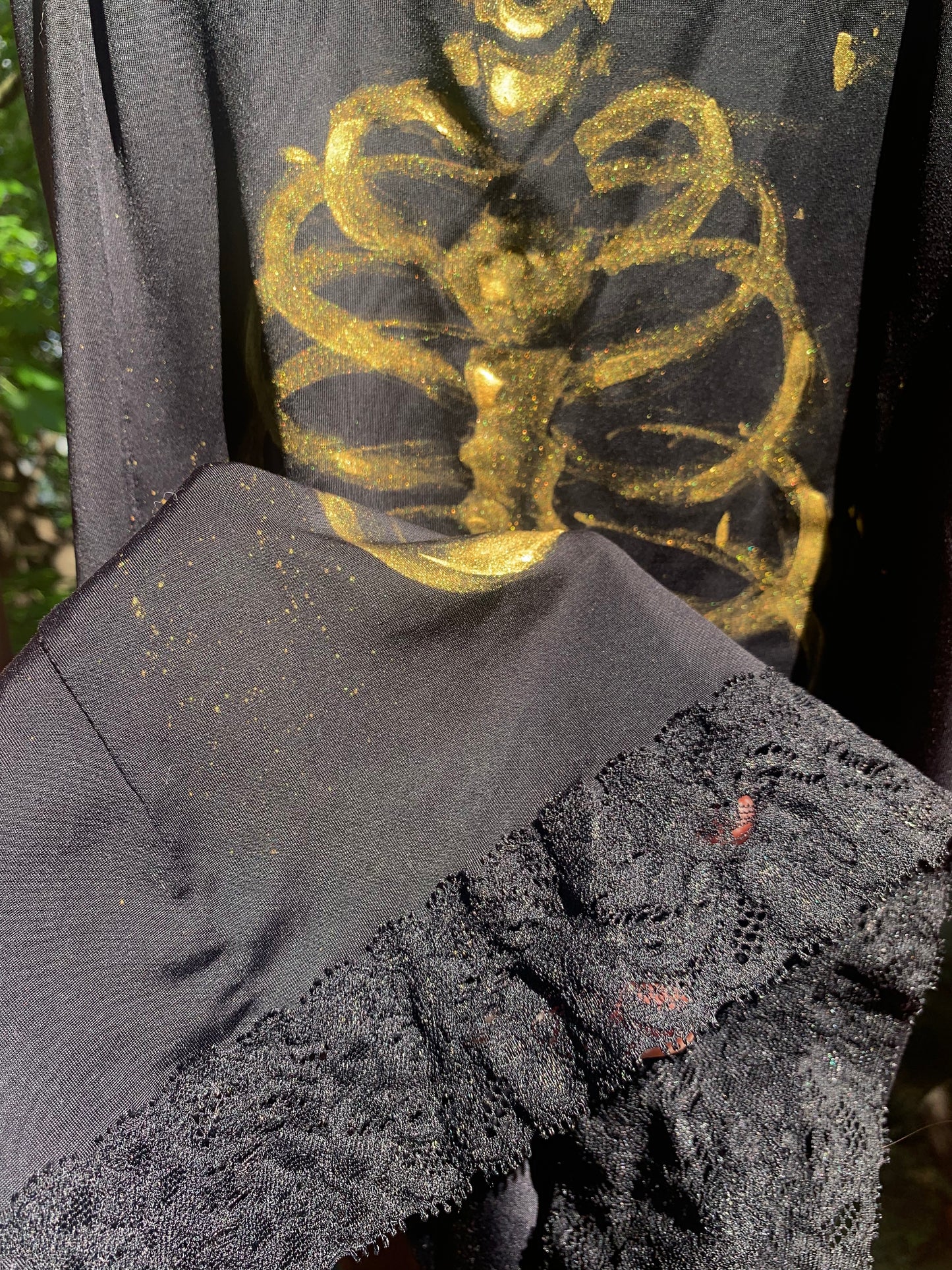 Golden Bones - Skeleton Dress
