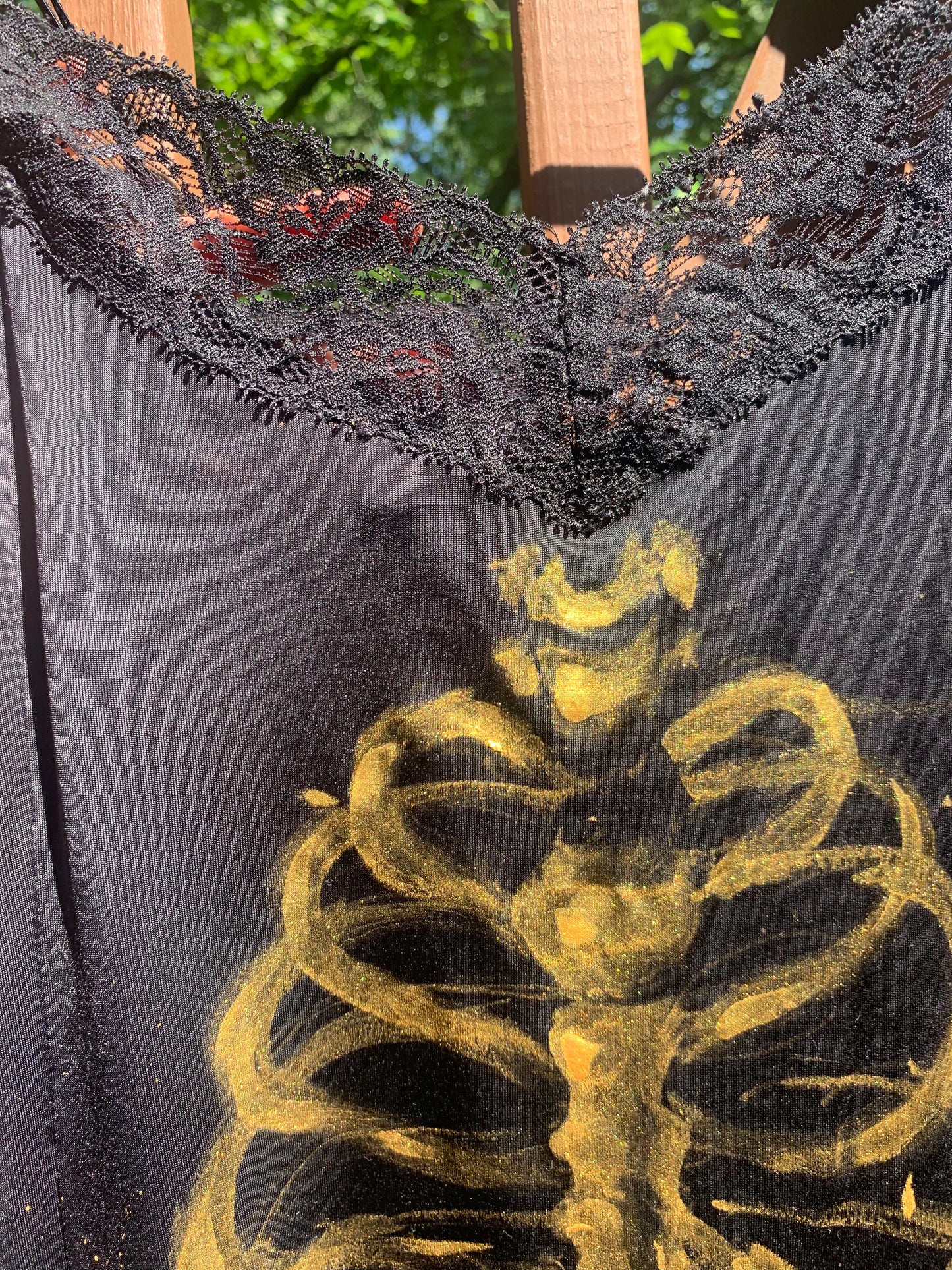Golden Bones - Skeleton Dress