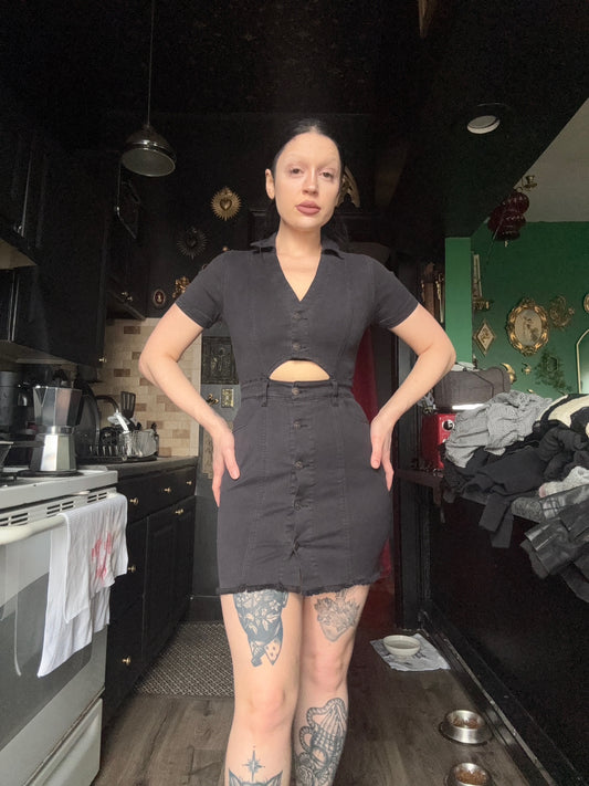 Forever-21 Denim Dress